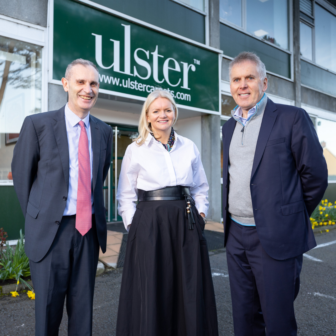 NI business leaders put down marker of diversity and inclusion at Ulster Carpets