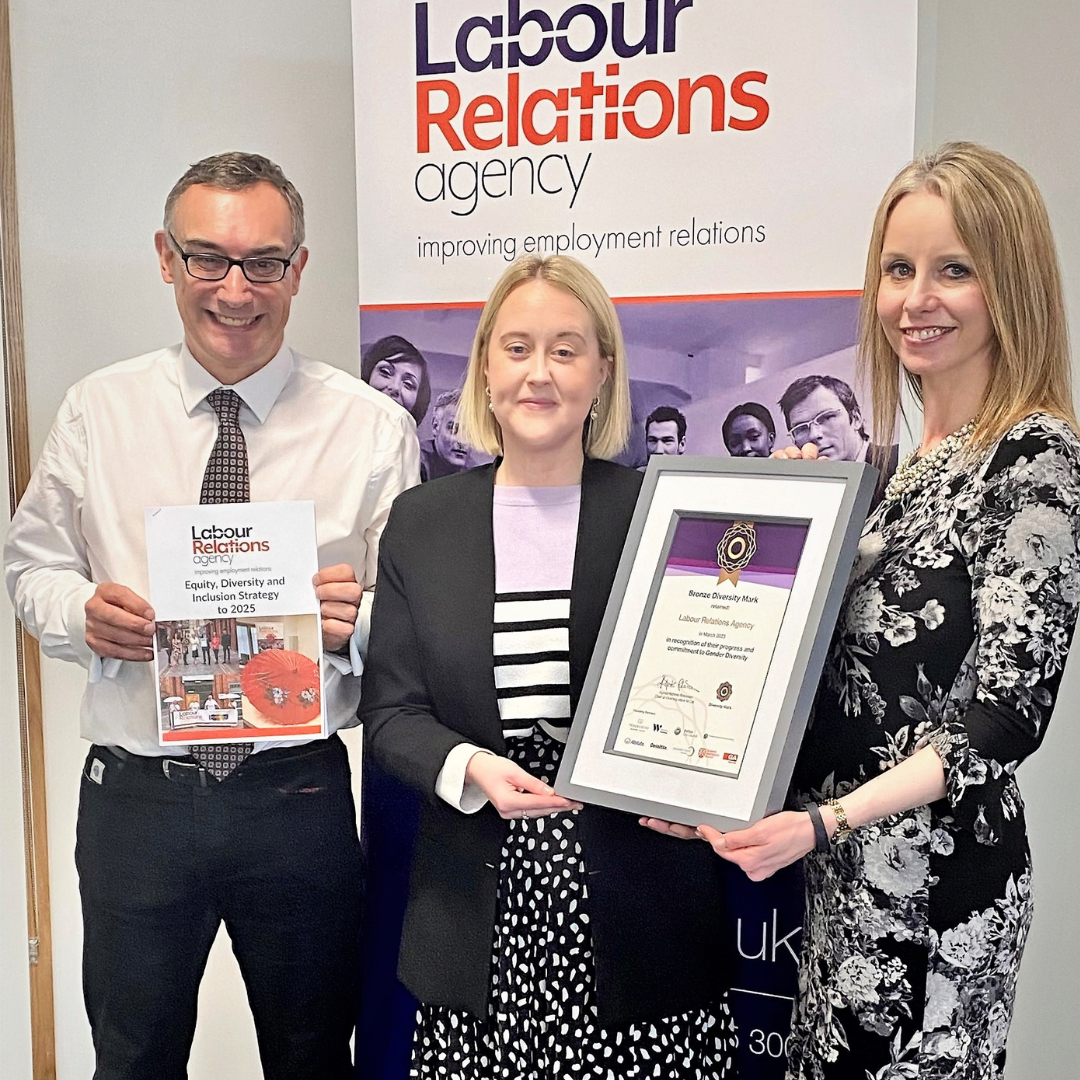 Labour Relations Agency retains Bronze Diversity Mark