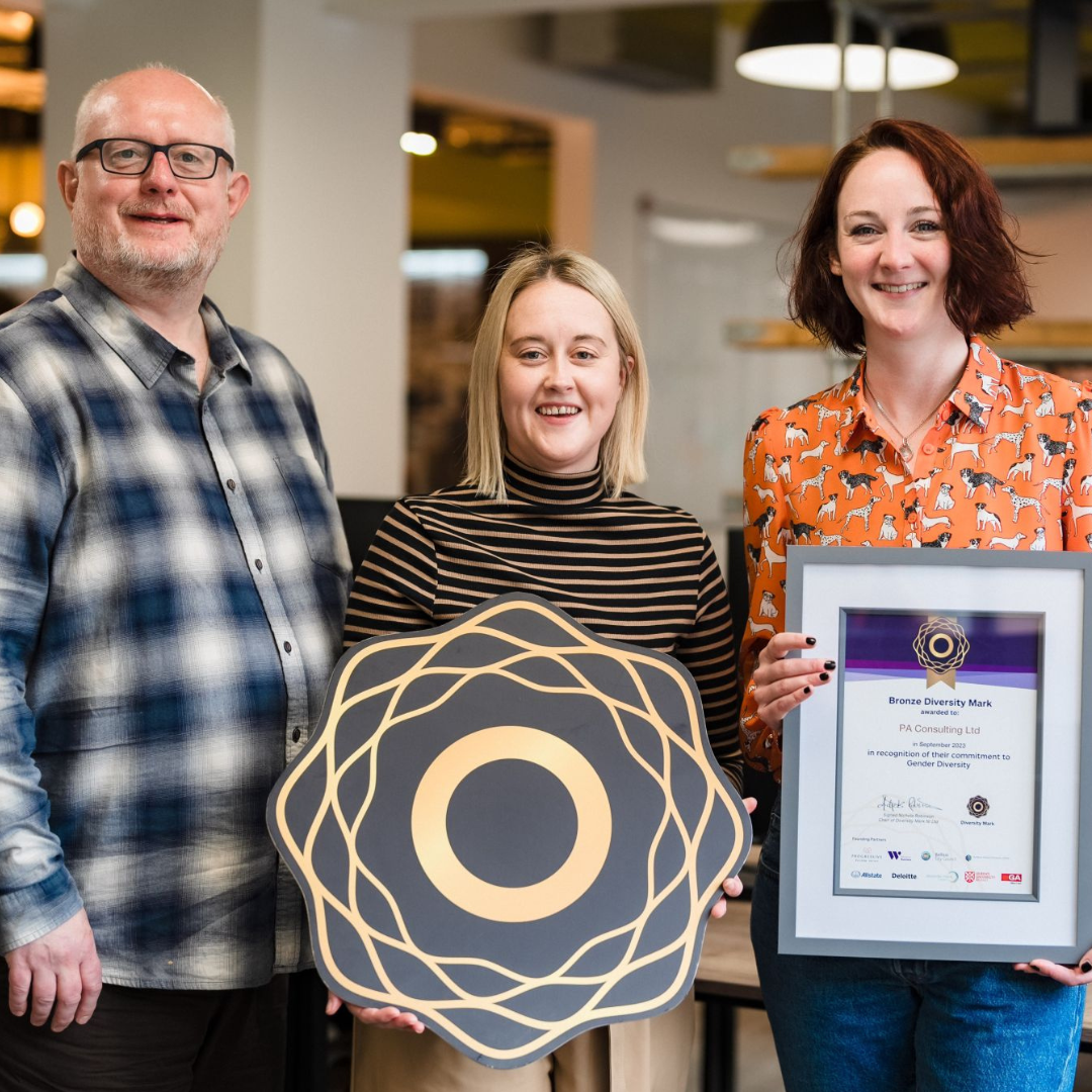 PA Consulting achieve Bronze