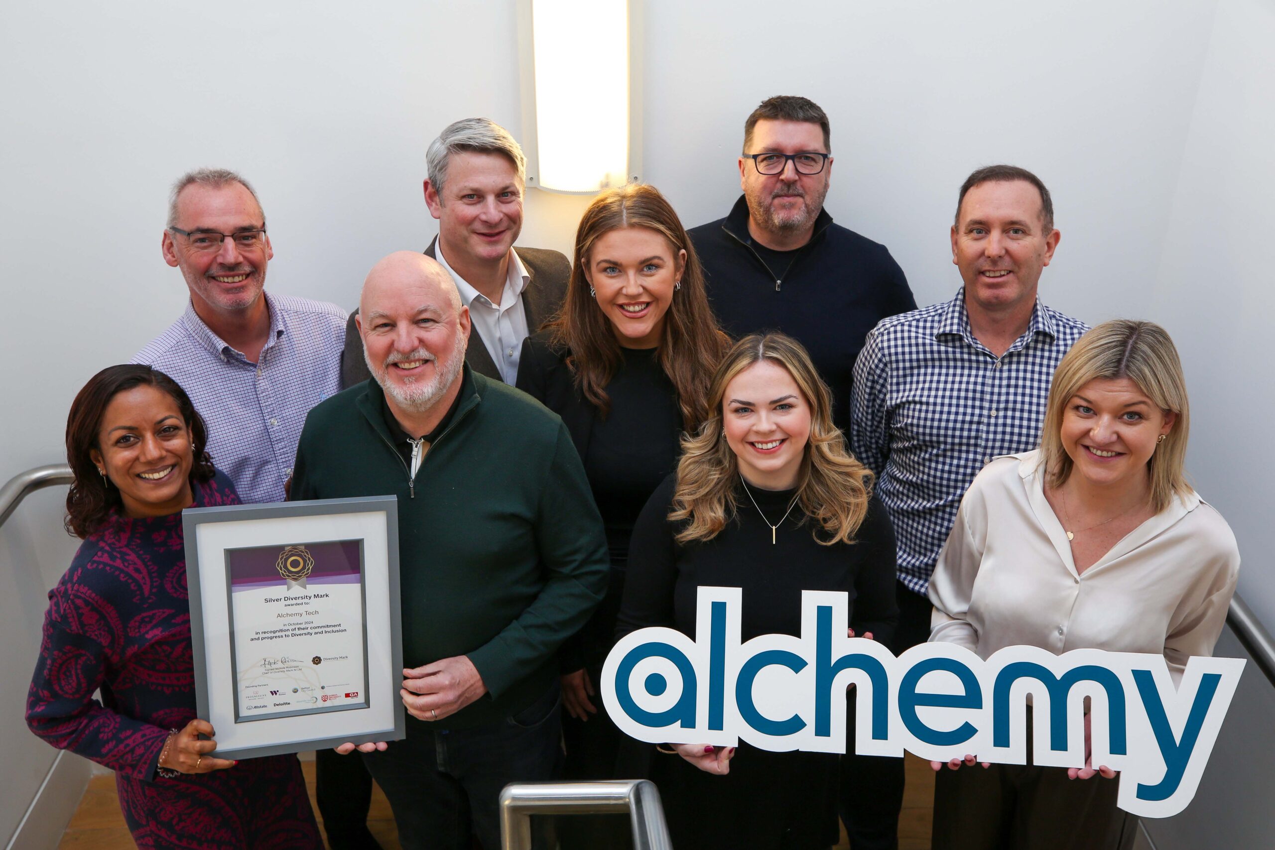 Alchemy Awarded Silver Diversity Mark Accreditation