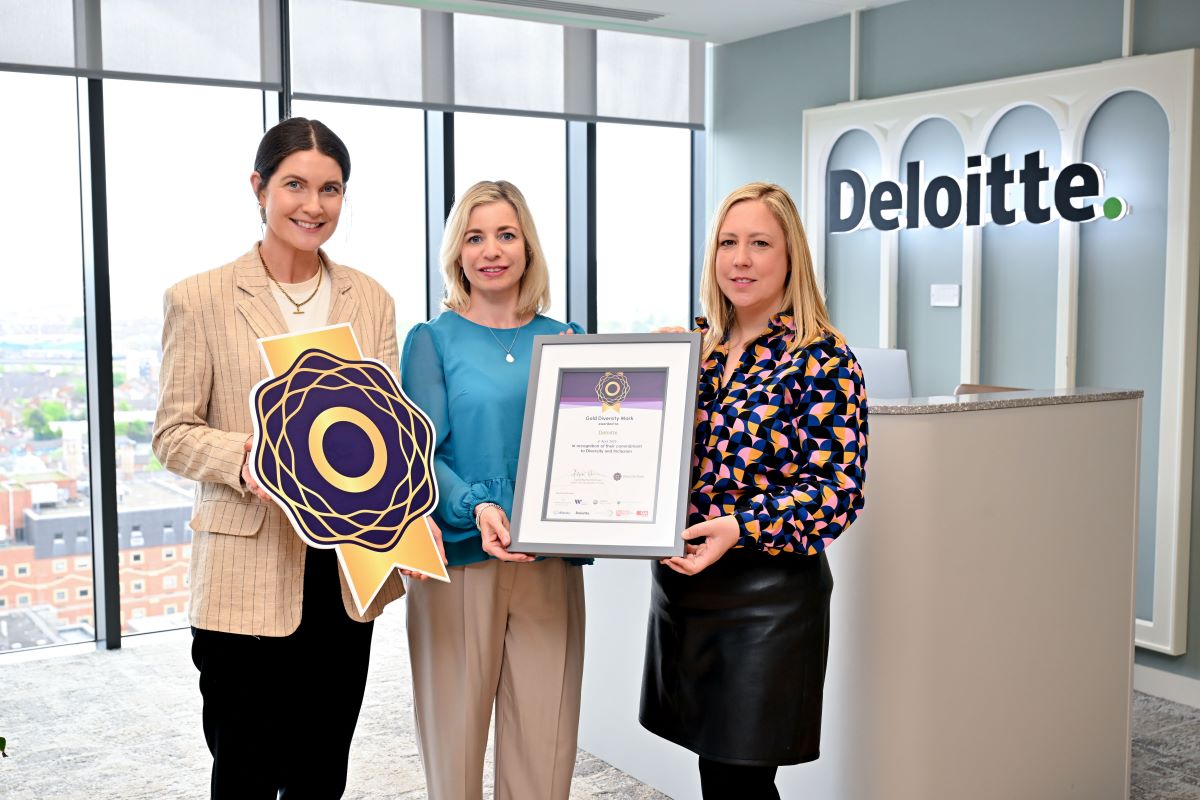 Deloitte NI Achieves Gold Diversity Mark Accreditation