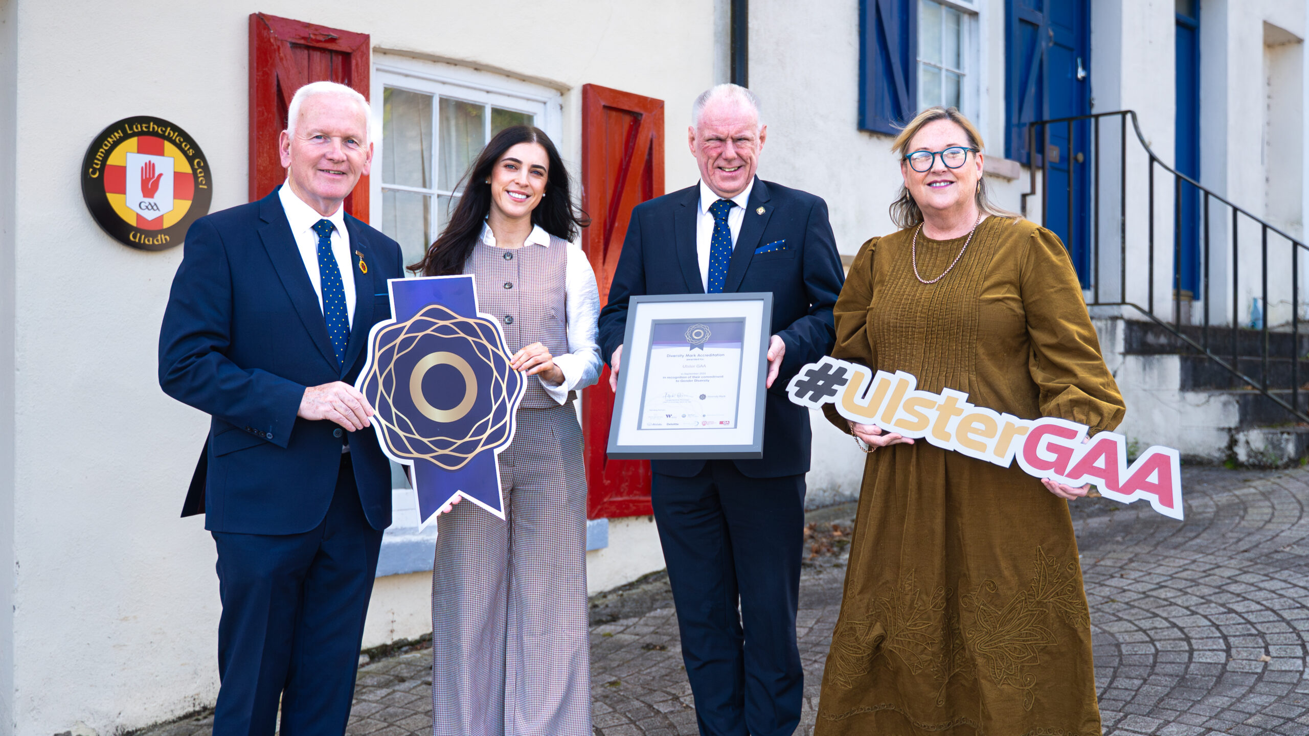 Ulster GAA celebrate being Awarded the Diversity Mark